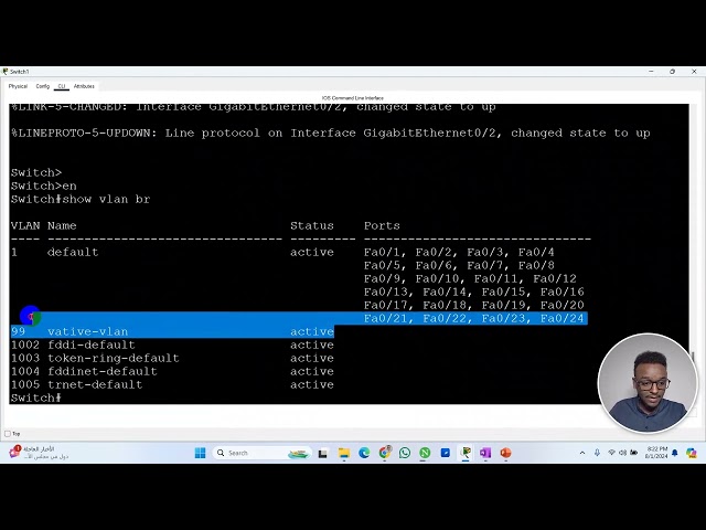 NETWORK ACCESS | VLAN 1 REVEIW LAB