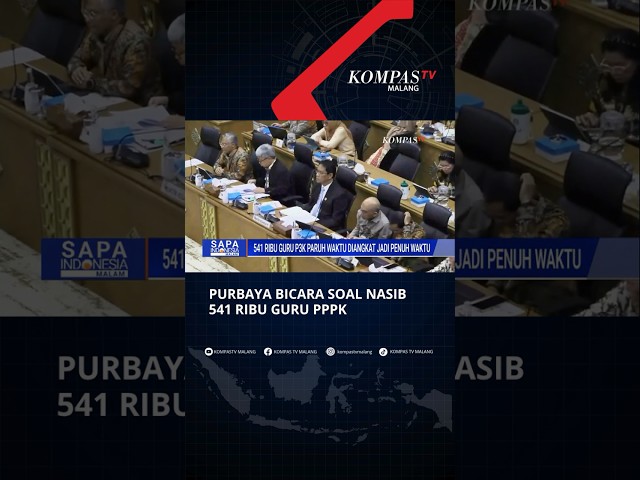What Is the Fate of 541,000 Part-Time PPPK Teachers? Here Is What Finance Minister Purbaya Says