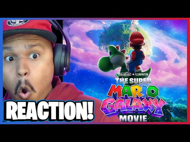 🤯 Super Mario Galaxy Movie Trailer Reaction | YOSHI & BIRDO FINALLY SHOW UP! 🚀🍄