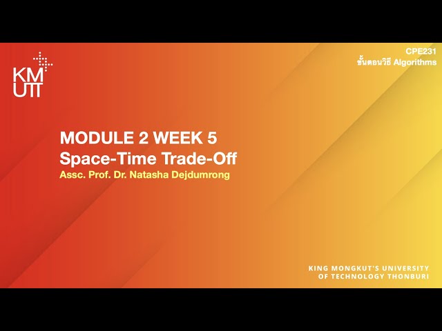 CPE231 [Space Time Tradeoff] Horspool's Algorithm