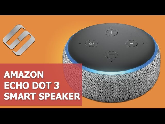 Amazon Echo Dot 3 Smart Speaker with Alexa Voice Assistant 🤖🏡💻