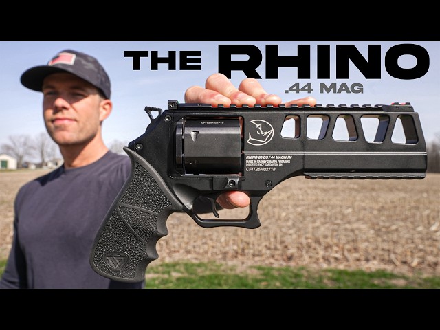 ¡El .44 Magnum de disparo más suave jamás fabricado! (Nuevo Chiappa Rhino 60 DS)