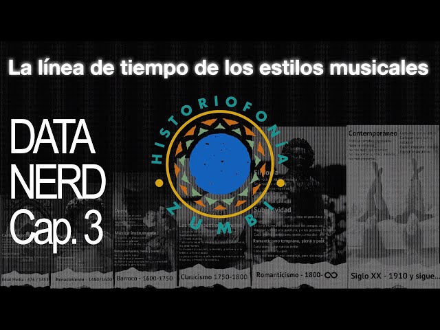 Data Nerd - Capítulo 3. La linea de tiempo de los estilos musicales