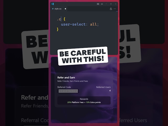 Make Any Text Instantly Selectable