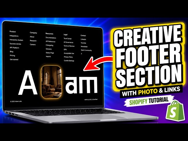 How to Add a Premium Footer Section to Your Shopify Store