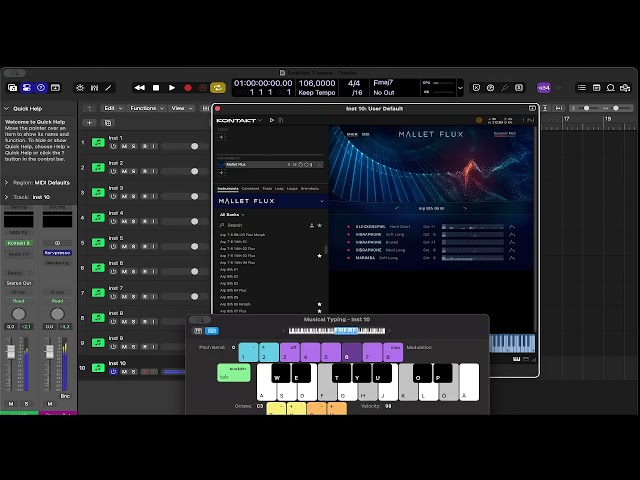Mallet Flux, No Talking Playthrough | Native Instruments #vst #nativeinstruments #musicproduction