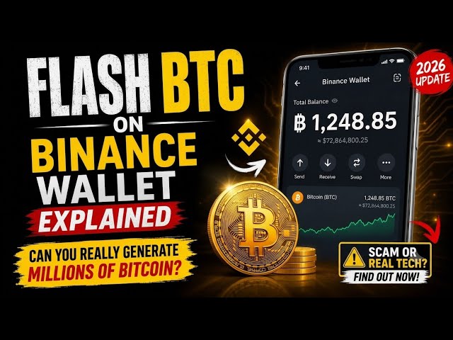Flash BTC on Binance Wallet Explained | Can You Really Generate Millions of Bitcoin?