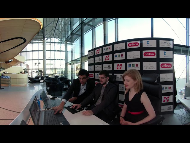 Altibox Norway Chess 2018 - post-game analysis with Vishy Anand and Maxime Vachier-Lagrave