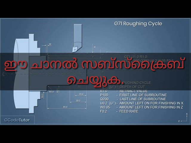 CNC PROGRAMMING IN MALAYALAM
