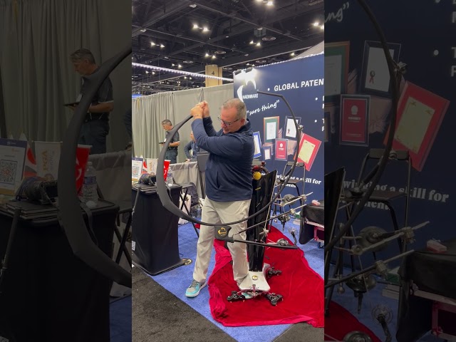 Latest Golf Swing Training Aide At The PGA Golf Show