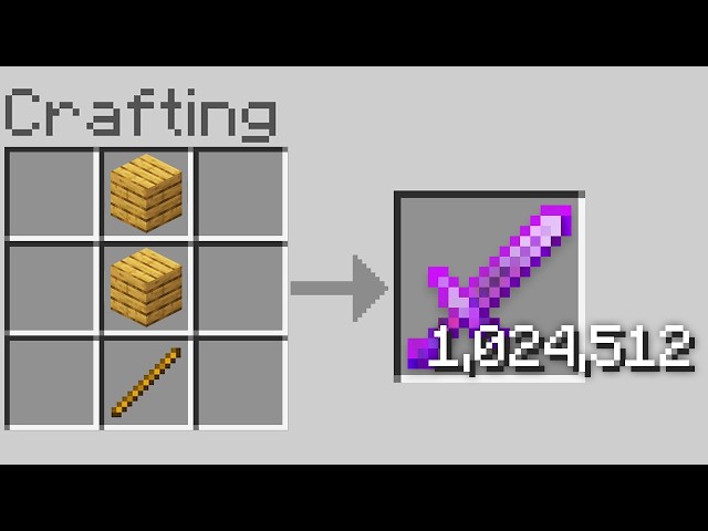 Minecraft, But Crafts Are Random...?
