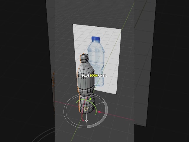 Pro Blender Artists Use This One Weird Bottle Technique #blender #3dart #hack