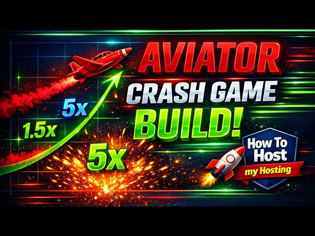 How to Build Aviator Crash Game 🎮 | Full Development + Hosting Guide 🚀