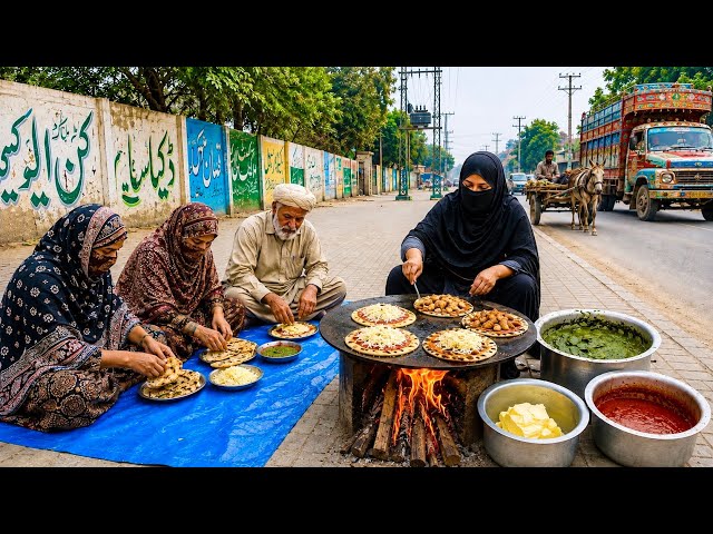 🇵🇰 Inspiring Woman Making 10 Types of Paratha & 40 Types of Tea | Street Food 🇮🇳| Hardworking Woman