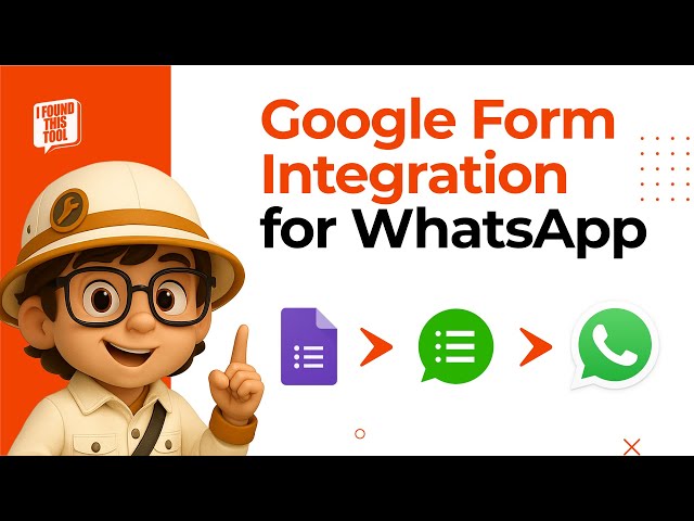 Google Form integration for WhatsApp | Easily create WhatsApp Messages for Google Form Submissions