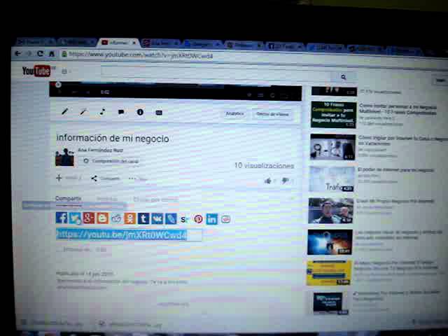 como encontrar el embed code en los vídeos de youtube