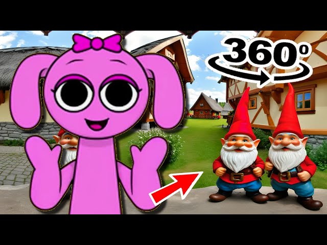 Find Pinki Incredibox Sprunki in THESE Pictures in 360° VR  Animation