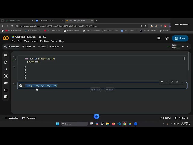 MLDS Course | Python Module | Lecture 9 | For Loop, Break, Continue & List Comprehension | Bangla