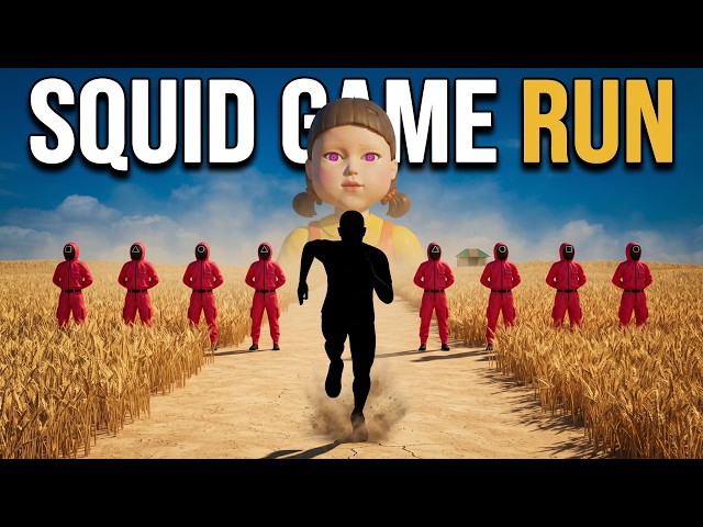 Immersive SQUID GAME RUN ⭕🔺⬜ | 4K POV Survive 7 Rounds |Interactive Warm-up| Fitness Workout|#17