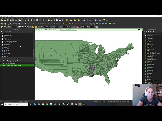 Spatial Autocorrelation using Visualist and Select by Attributes - QGIS