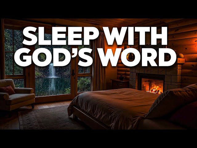 Bible Verses with Rain for Sleep and Meditation | Sleep With God's Word