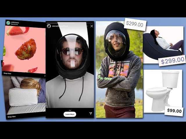 I bought every ad I saw on instagram for a week