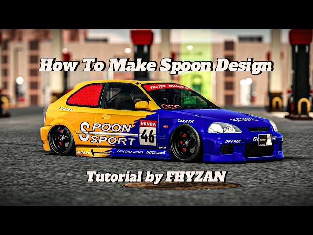 HOW TO MAKE SPOON DESIGN IN CARPARKING MULTIPLAYER‼️