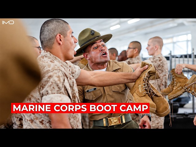 A Day in the Life of a Marine Corps Recruit at Parris Island