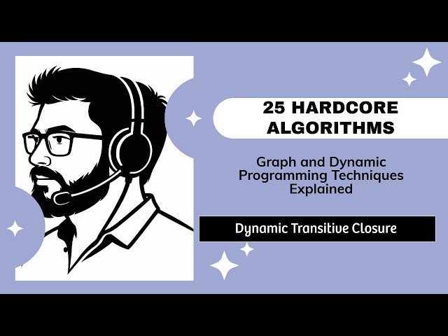13. Dynamic Transitive Closure (Online/Incremental) Algorithm (Java)