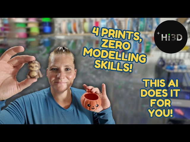 Can Hi3D Turn Any Idea Into a Printable 3D Model? I Tested It Four Ways