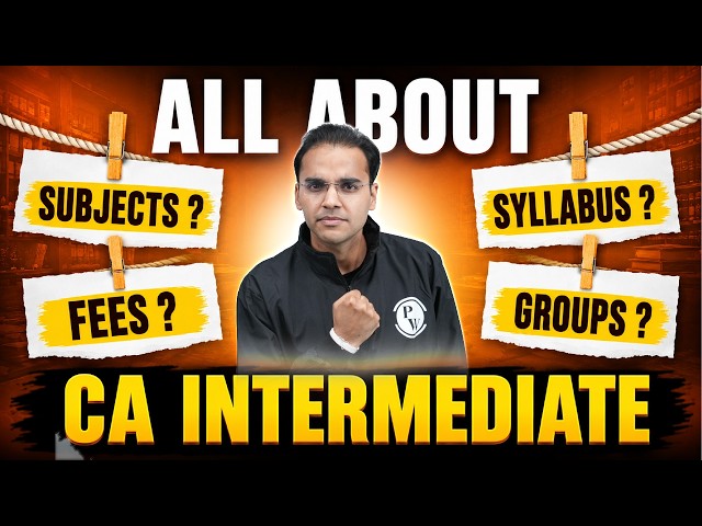 Everything You Need to Know About CA Inter!🔥Complete Beginner’s Guide for CA Inter | CA Nitin Goel
