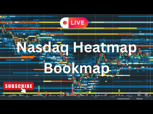 NQ  Bookmap Live | Nasdaq Futures | S&P 500 Futures | Live Trading | Heatmap