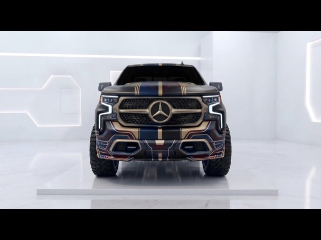 Mercedes-Benz X-Class: The Luxury Pickup That Looks Absolutely INSANE!