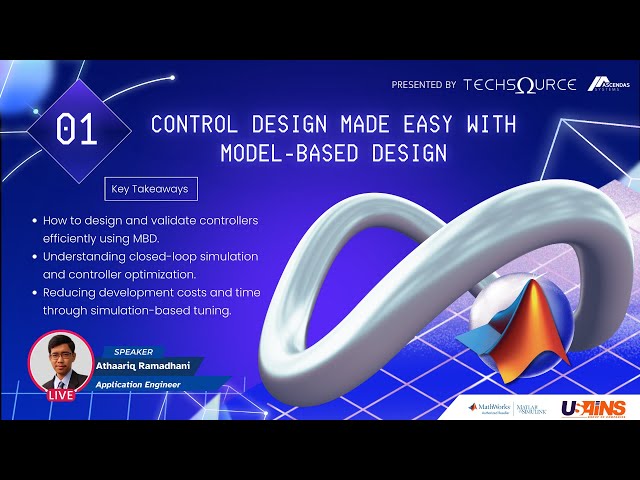 01: Control Design Made Easy with Model-Based Design