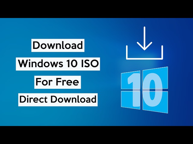 How to Download Windows 10 ISO file (Direct Download)