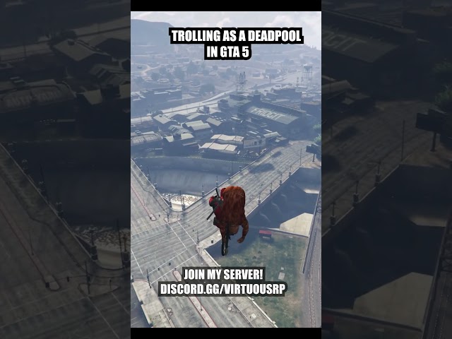 Deadpool Trolls in GTA 5 #gta5rp