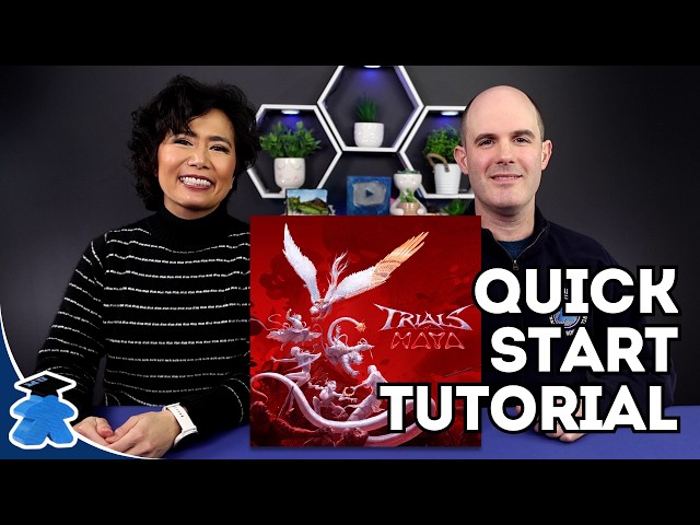 Trials of Maya. Learn in 15 Minutes. A Board Game Quick Tutorial.