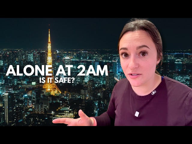 2AM Alone in Japan… Is Tokyo Safe for Solo Woman at Night? (hour by hour)