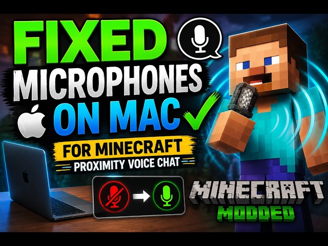 Minecraft microphone fix for Mac version two