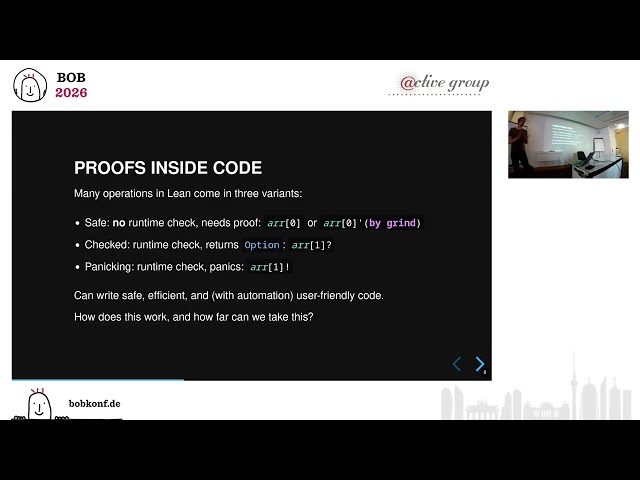 Proofs for programs, programs for proofs - Julia Himmel