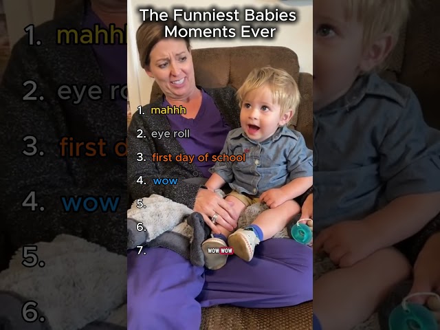 The Funniest Baby Moments Ever 😂👶💀 #babies  #funny  #babyfails  #shorts  #viral