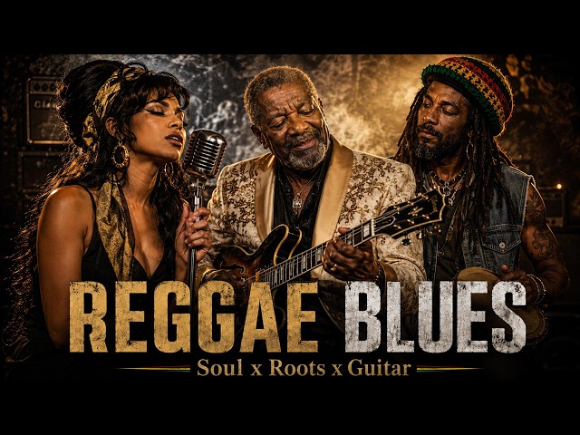 Slow Reggae Blues Song | Soulful Vocals, Warm Bass & Crying Blues Guitar