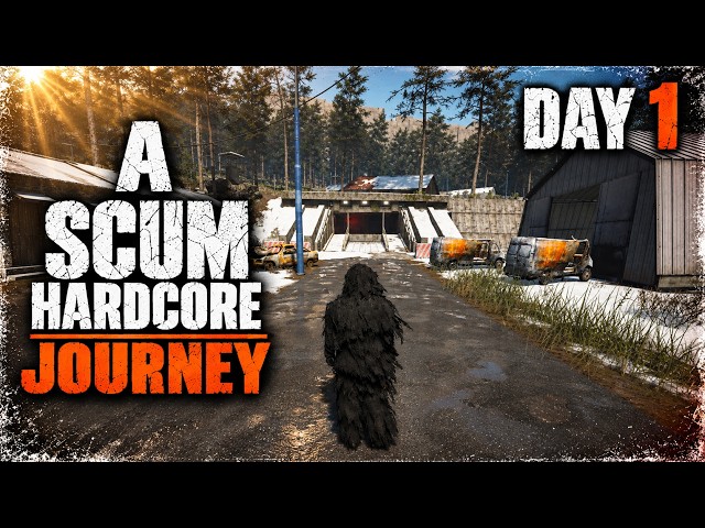 I Spawned With Nothing… Then Hit the Jackpot  SCUM Hardcore Day 1