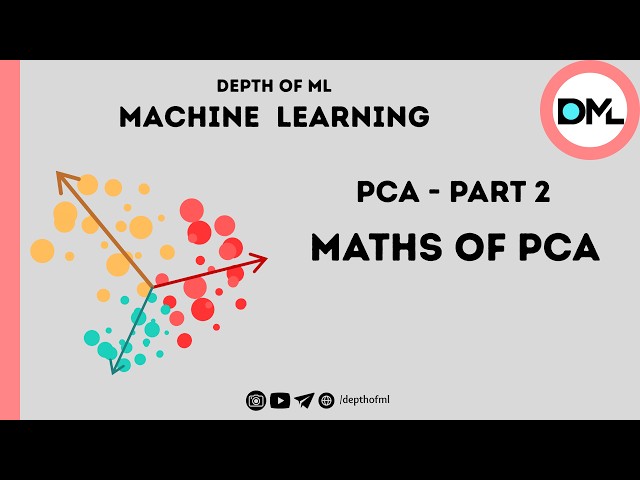 PCA 02 | Covariance, EVD & Choosing k | GATE DA | Saloni Bansal | Depth of ML