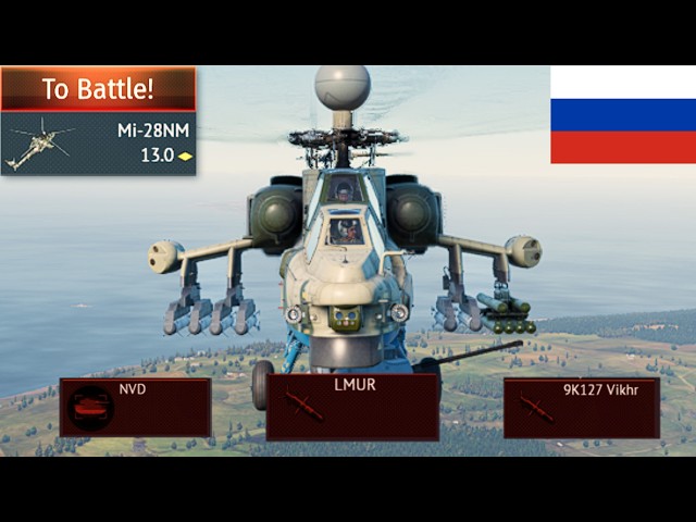 The Painful MI-28NM [STOCK] Grind Experience!(LMUR Grind)-War Thunder