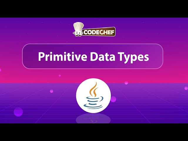 Java Primitive Data Types Explained | Java for Beginners