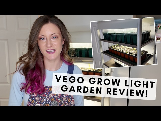 I tested the Vego Grow Light Garden for seeding starting...here's what I liked and disliked