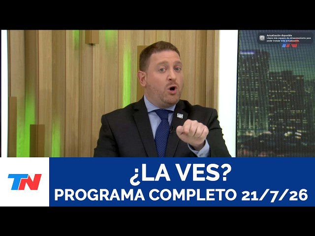 ¿LA VES? I Programa Completo, 21/7/26