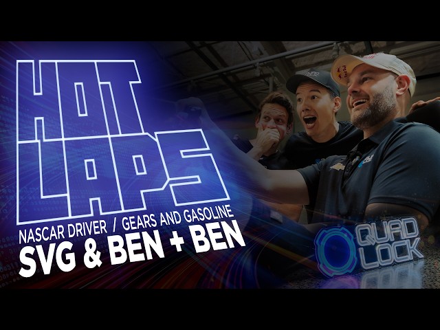 “You can't win a race on the first corner"  SVG + Gears & Gasoline | Quad Lock Hot Laps EP 5