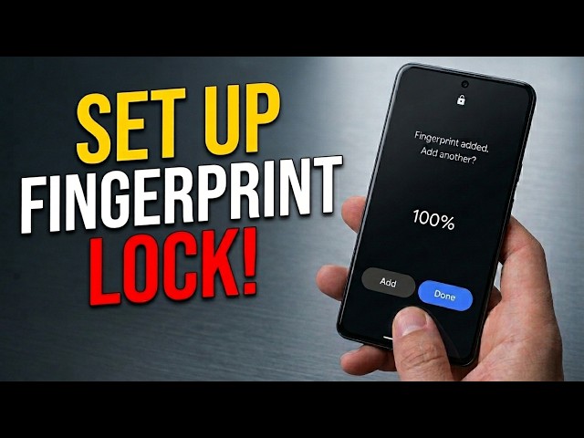 Set Up Fingerprint Lock on Samsung & Android (Easy!)